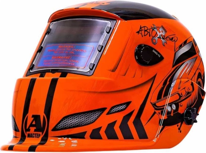 Маска сварщика AURORA A-777 АВТОМАСТЕР 23480 - изображение 3