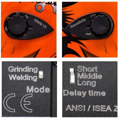 Маска сварщика AURORA A-777 АВТОМАСТЕР 23480 - изображение 2