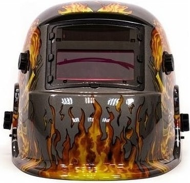 Маска сварщика AURORA A-777 HEAVY METAL DESIGN 9796 - изображение 5