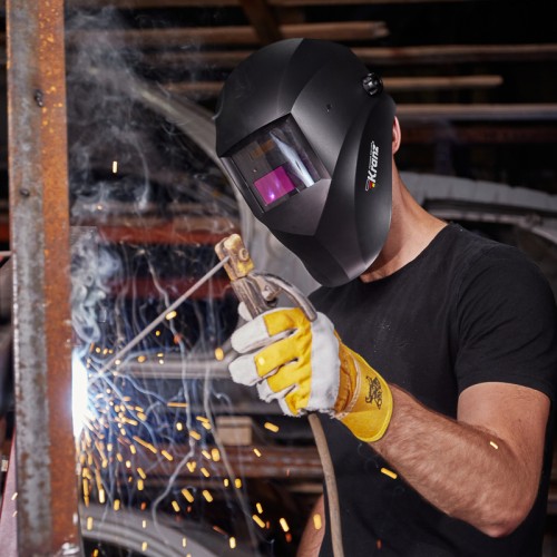 Маска сварщика Kranz KR-16-0795 «Хамелеон» АСФ 100 - изображение 5