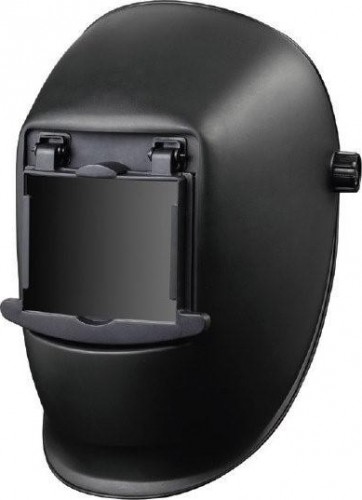 Маска сварщика KRASS FROCE черная с откидным стеклом 2961115