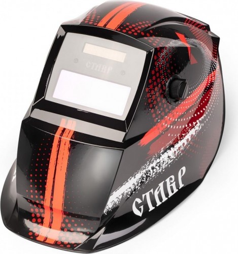 Маска сварщика СТАВР МС-2/13Р 2 сенсора, источник питания: солнечная батарея+ cr ст2-13рмс