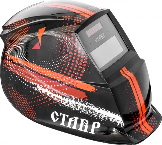 Маска сварщика СТАВР МС-2/13Р 2 сенсора, источник питания: солнечная батарея+ cr ст2-13рмс - изображение 2