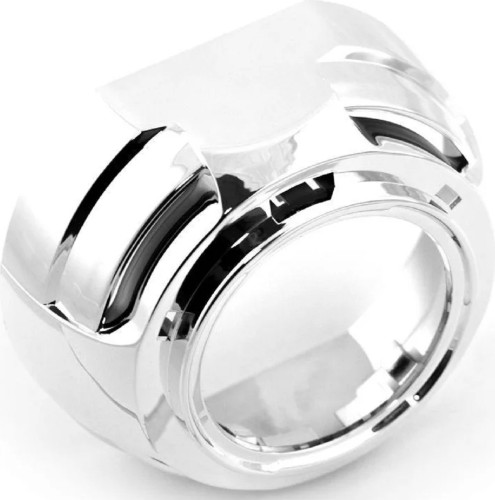 Маски MTF LIGHT №132 для Bi-LED линз 3", хром, 2шт. MK132C