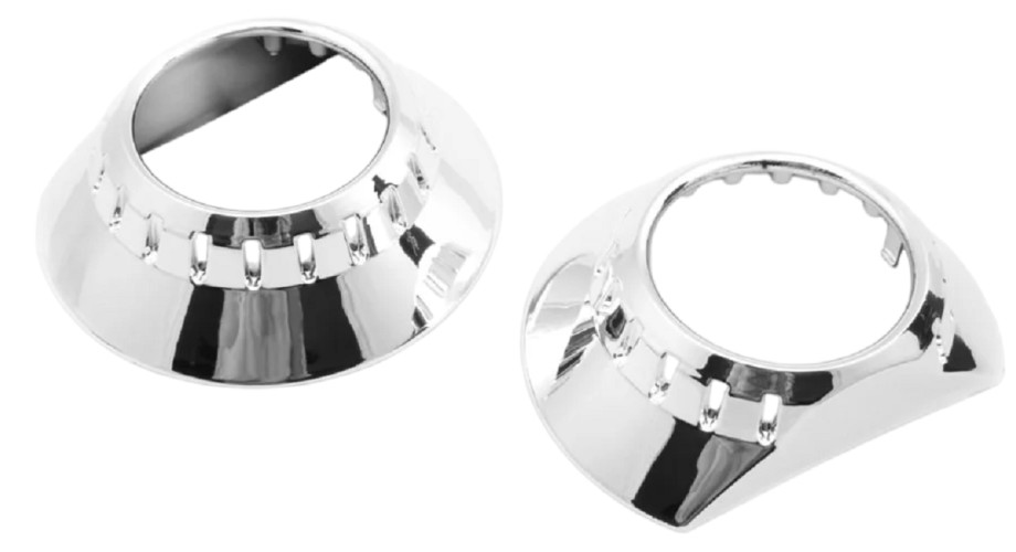 Маски MTF LIGHT №37 для Bi-LED линз 3", хром, 2шт. MK37C