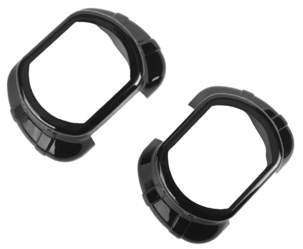 Маски MTF LIGHT №44 для Bi-LED линз 3" под прямоугольные линзы, черные MK44B - изображение 2