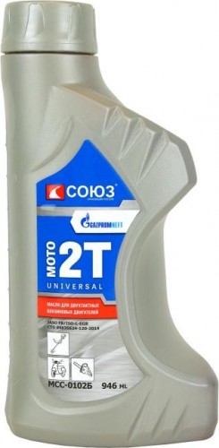 Масло для 2-тактных двигателей СОЮЗ МСС-0102Б 0,946 л с дозатором МСС-0102Б-Д