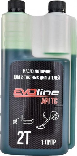 Масло для 2-тактных двигателей Evoline 1 л полусинтетическое 2TPS10EVO - изображение 3