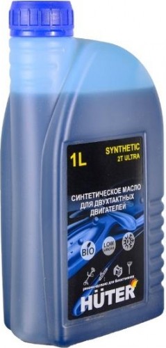 Масло для 2-тактных двигателей HUTER 2Т ULTRA 1 л синтетическое 73/8/3/3 - изображение 2