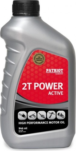 Масло для 2-тактных двигателей PATRIOT Power Active 2T 0,946 л 850030597