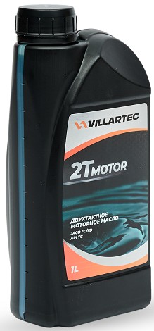 Масло для 2-тактных двигателей VILLARTEC VIL2T1 2T MOTOR 1.0 л