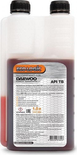 Масло для 2-тактных двигателей Ecologic DWO 250 1 л с дозатором DWO 250 - изображение 2