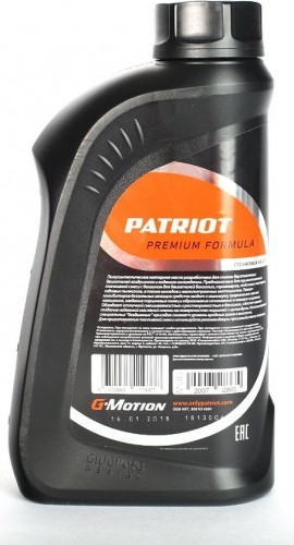 Масло для 2-тактных двигателей PATRIOT G-Motion 2Т Euro 1 л полусинтетическое 850030200 - изображение 2