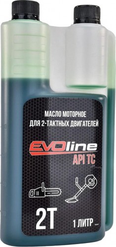 Масло для 2-тактных двигателей Evoline 1 л полусинтетическое 2TPS10EVO
