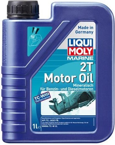 Масло для 2-тактных лодочных моторов LIQUI MOLY Marine 2T Motor Oil 1 л 25019 25019