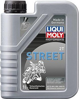Масло для 2-тактных мотоциклов LIQUI MOLY Motorbike 2T Street 1 л 3981 полусинтетика 1504/3981