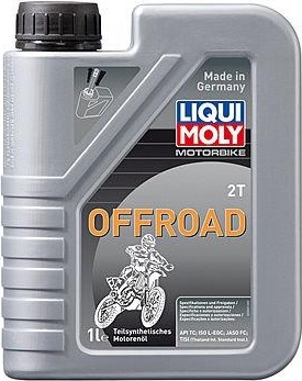 Масло для 2-тактных мотоциклов LIQUI MOLY Motorbike 2T Offroad 1 л 3065 полусинтетика 3065