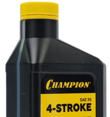 Масло для 4-тактных бензиновых двигателей CHAMPION SAE-30 0,6 л минеральное 952851 - изображение 3