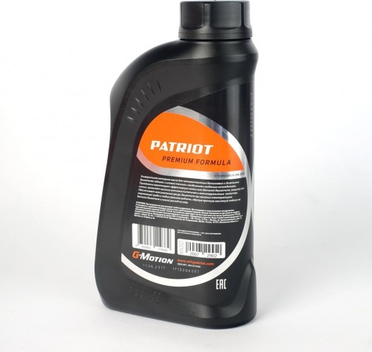 Масло для 4-тактных бензиновых двигателей PATRIOT G-Motion SAE 30 HD 4Т TERRA 1 л 850030400 - изображение 2