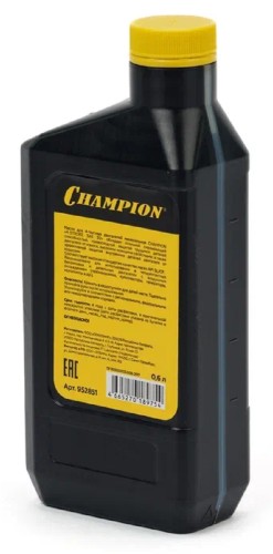 Масло для 4-тактных бензиновых двигателей CHAMPION SAE-30 0,6 л минеральное 952851 - изображение 2