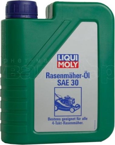 Масло для 4-тактных бензиновых двигателей LIQUI MOLY SAE  30 Rasenmaher-Oil 5 л 1266  1266