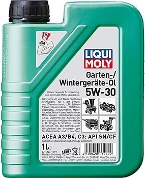 Масло для 4-тактных бензиновых двигателей LIQUI MOLY SAE  5W-30 Wintergerate 1 л 39018/1279 cинт 39018/1279
