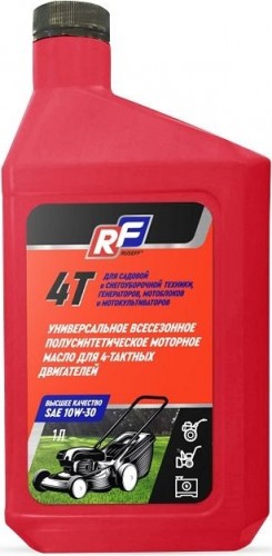 Масло для 4-тактных двигателей RUSEFF SAE 10W30 1 л 19752N полусинтетическое 19752N