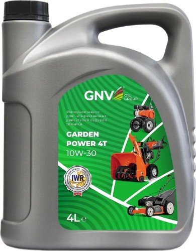 Масло для 4-тактных двигателей GNV Garden Power 4T 10W30 4 л GGP4121118016541030004