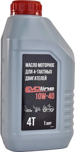 Масло для 4-тактных двигателей Evoline SAE 10W40 1 л полусинтетическое 4TPS10EVO