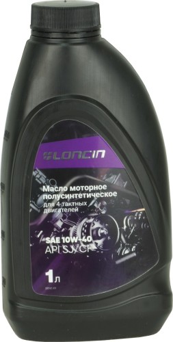 Масло для 4-тактных двигателей LONCIN 4T SAE 10W-40 API SJ/CF 1 л полусинтетическое 00-00156962