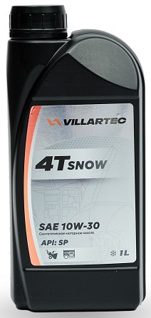 Масло для 4-тактных двигателей VILLARTEC VIL4TS10W301 4T Snow (SAE 10W-30) 1.0 л