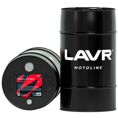 Масло для мотоциклов LAVR MOTO RIDE SPECIAL 4T 10W40 SN, 60 л Ln7848