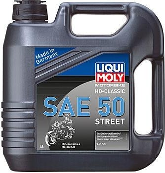 Масло для мотоциклов LIQUI MOLY SAE 50 Motorbike HD-Classic Street 4 л 1230 1230