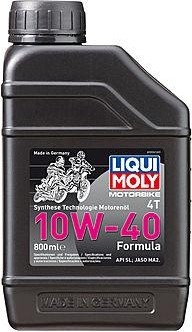 Масло для мотоциклов LIQUI MOLY SAE 10W40 Motorbike 4T Formula 0,8 л 3036 синтетическое 3036