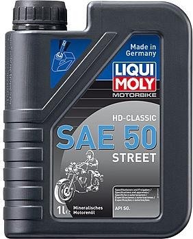 Масло для мотоциклов LIQUI MOLY SAE 50 Motorbike HD-Classic Street 1 л 1572 1572
