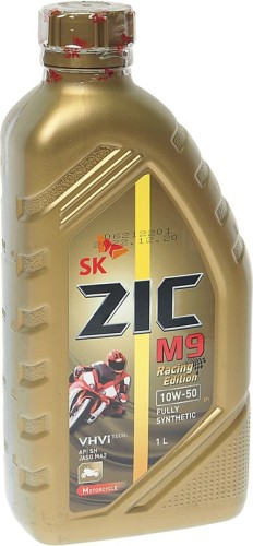 Масло для мотоциклов ZIC 4Т M9 RACING EDITION 10W50 1 л 137214