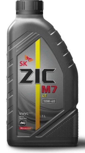 Масло для мотоциклов ZIC 4T M7 10W40 1 л 132027