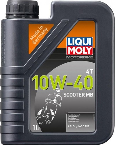Масло для скутеров LIQUI MOLY SAE 10W40 Motorbike 4T Scooter MB 1 л 20832 20832