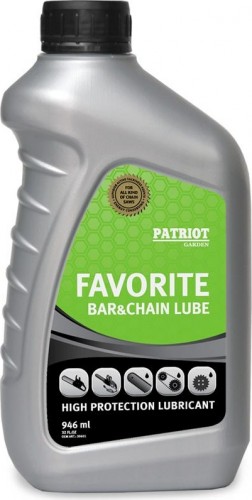 Масло для смазки цепи PATRIOT Favorite Bar&Chain Lube 0,946 л 850030601