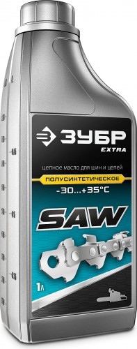 Масло для смазки цепи ЗУБР EXTRA полусинтетическое, 1 л. 70621-1