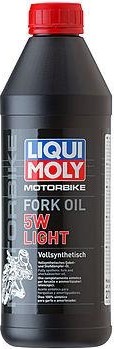 Масло для вилок и амортизаторов LIQUI MOLY Motorbike Fork Oil Light 5W 1 л 2716 синтетическое 2716