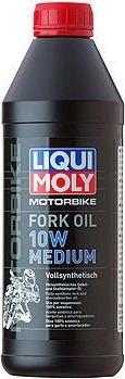 Масло для вилок и амортизаторов LIQUI MOLY Motorbike Fork Oil Medium 10W 1 л 2715 синтетическое 2715
