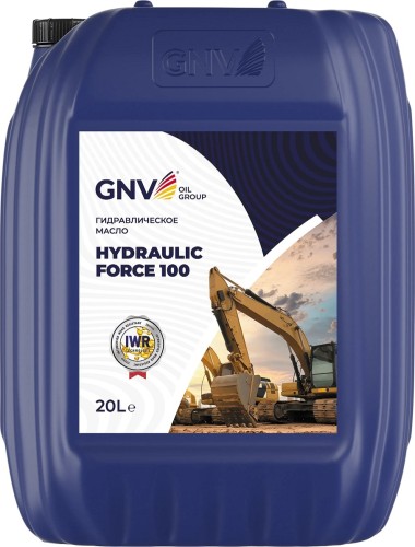 Масло гидравлическое GNV Hydraulic Force 100 20 л GHF1013404014510100020