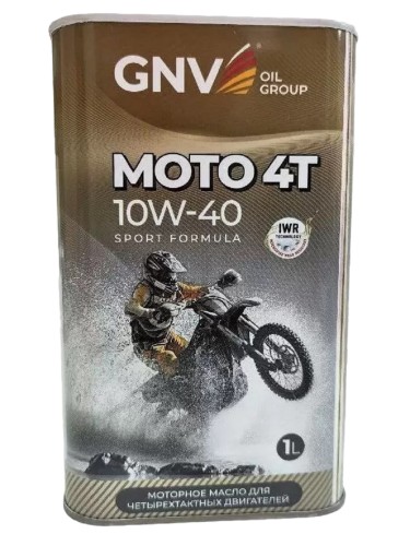 Масло GNV Moto 4T 10W40 Sport Formula 1 л (металл. канистра) GM41211162016541040001