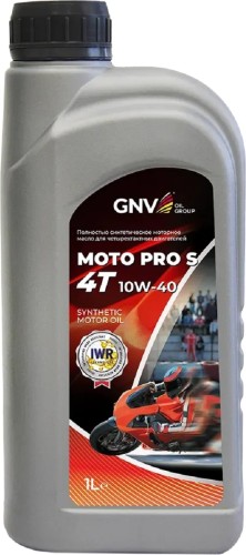 Масло GNV Moto Pro S 4T 10W40 1 л GMP1211262016541040001