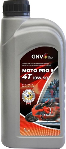 Масло GNV Moto Pro S 4T 10W50 1 л GMP1211262016541050001