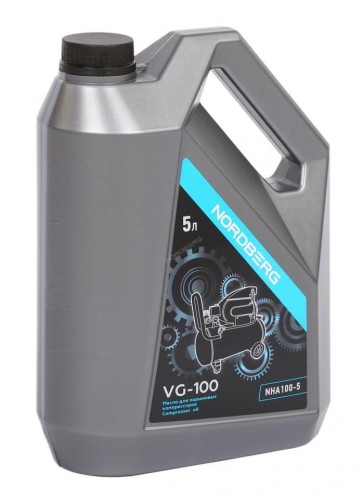 Масло компрессорное NORDBERG VG-100 5 л NHA100-5