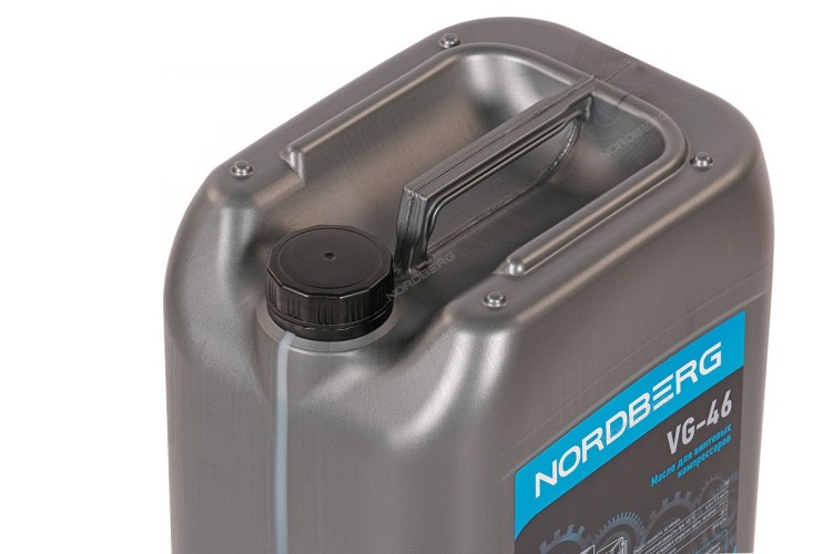 Масло компрессорное NORDBERG VG-46 10 л NHA46S - изображение 3