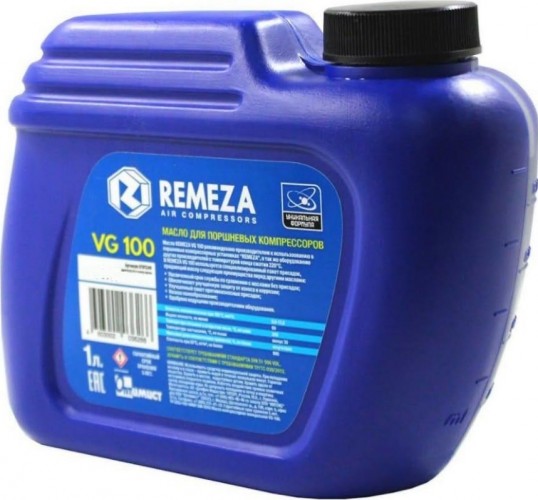 Масло компрессорное REMEZA VG 100 1 л 8101240 - изображение 2