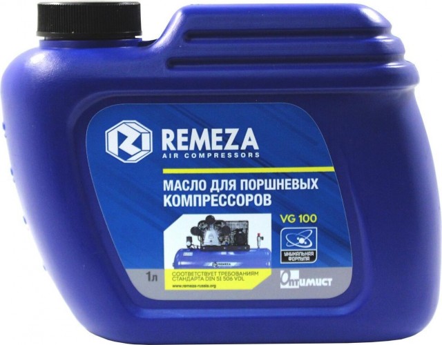 Масло компрессорное REMEZA VG 100 1 л 8101240
